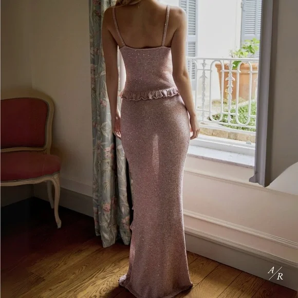 Asta Resort Michaela Split Skirt - Sequin - Picture 3 of 14